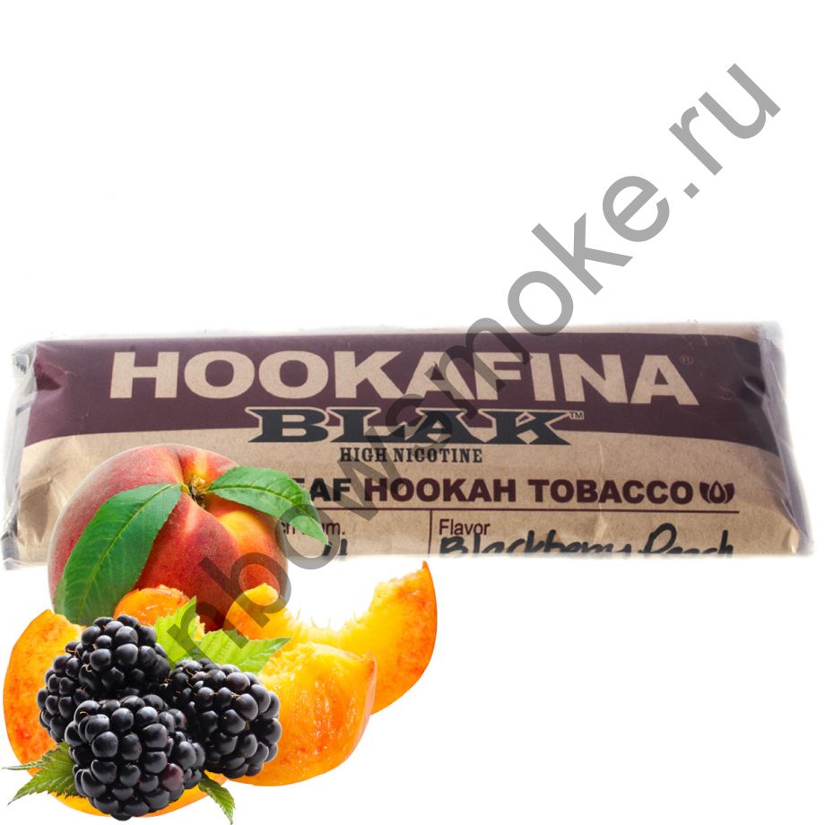 Hookafina Blak 250 гр - Blackberry Peach (Ежевика с персиком)