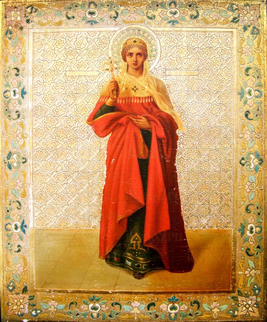 Икона Александра Римская (копия 19 века)