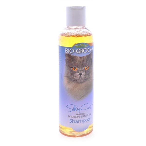 Шампунь BioGroom Silky Cat Shampoo для кошек с протеином 236мл