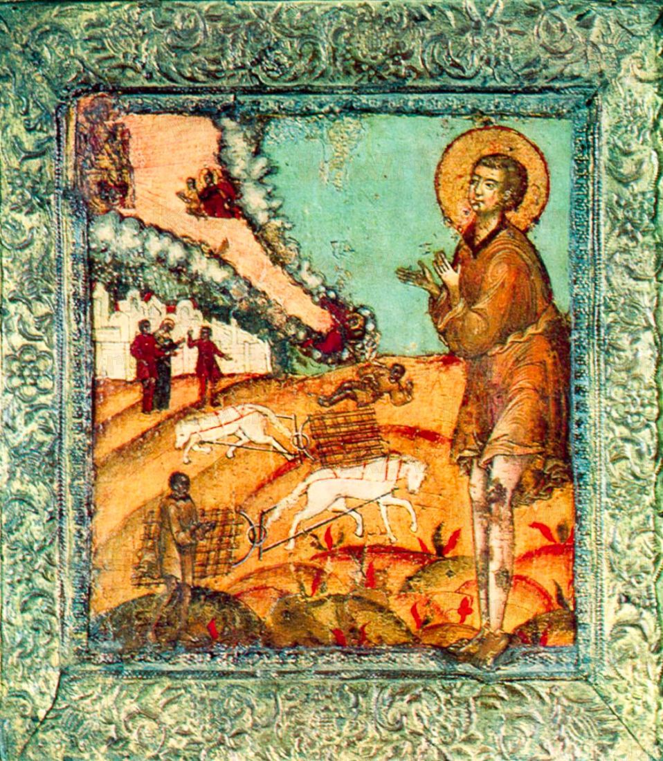 Икона Артемий Веркольский (копия 17 века)