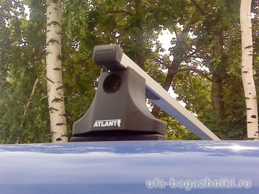 Багажник на крышу Citroen Berlingo 2008-..., Атлант, прямоугольные дуги