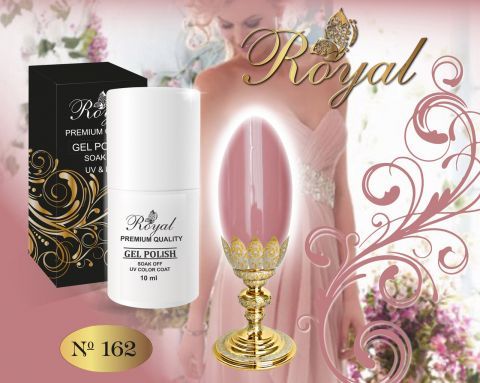 ROYAL №162 гель лак 10 мл.