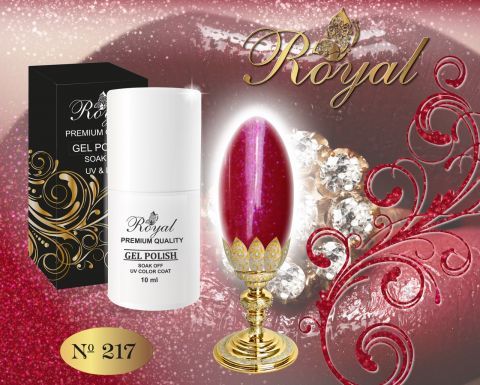 ROYAL №217 гель лак 10 мл.