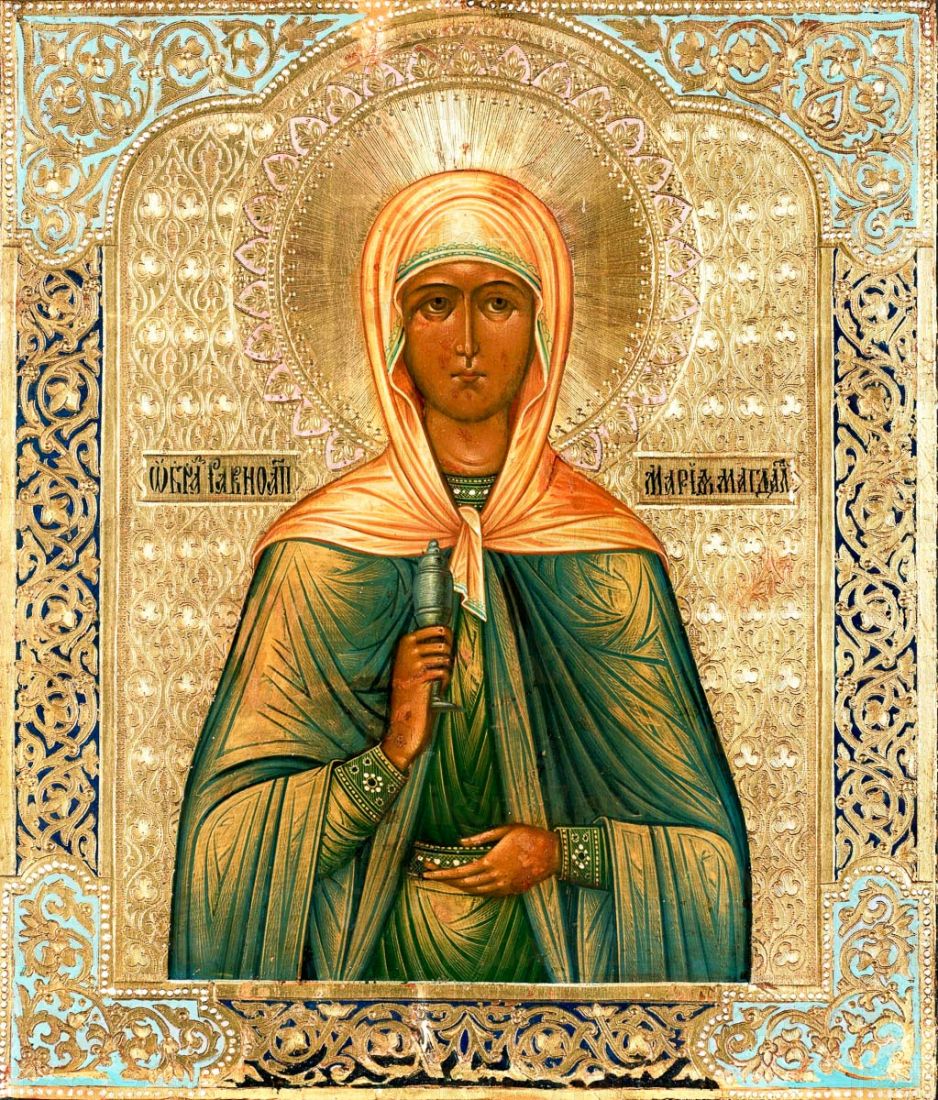 Икона Мария Магдалина (копия старинной)