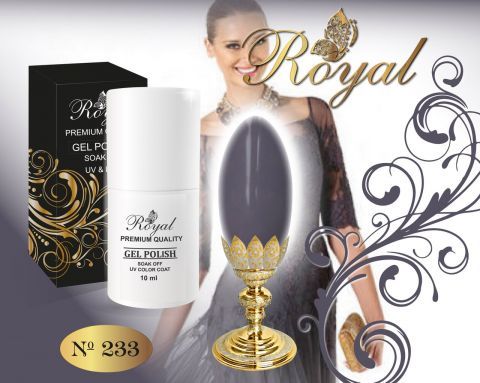 ROYAL №233 гель лак 10 мл.