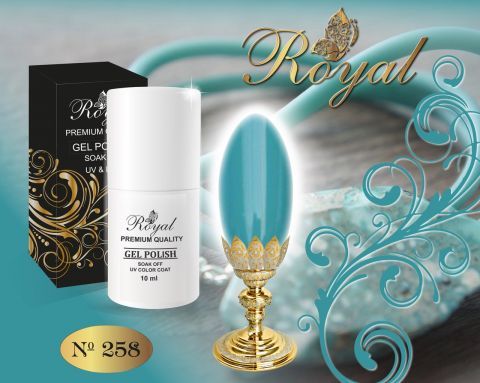 ROYAL №258 гель лак 10 мл.