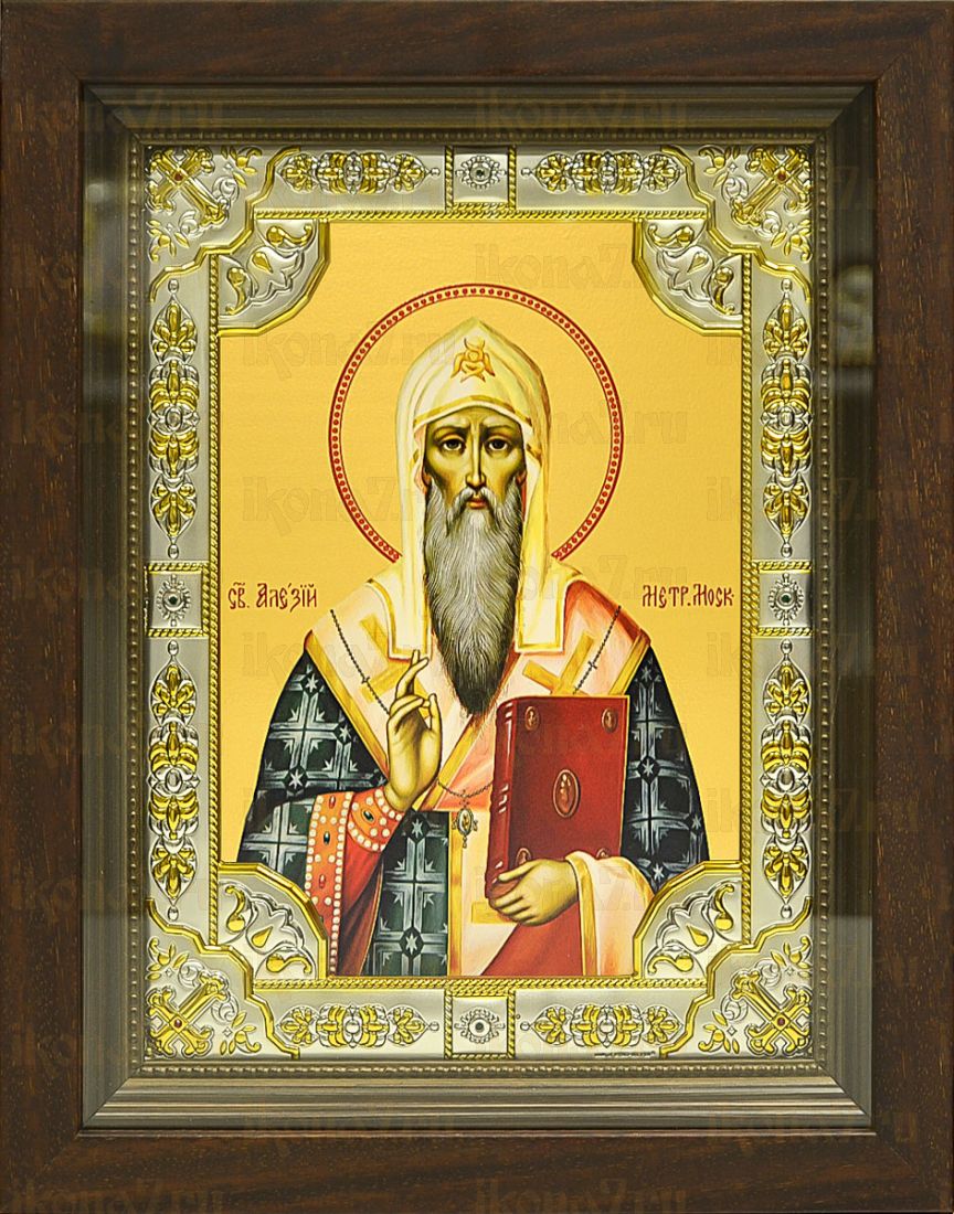 Алексий, митрополит Московский (24х30), серебро