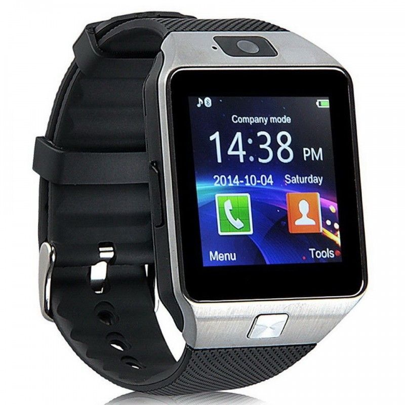 Умные Часы Smart Watch DZ09, Цвет Серебристый