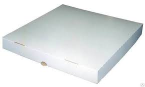 Коробки под пиццу 40 см бело/бyр. (50 шт.)