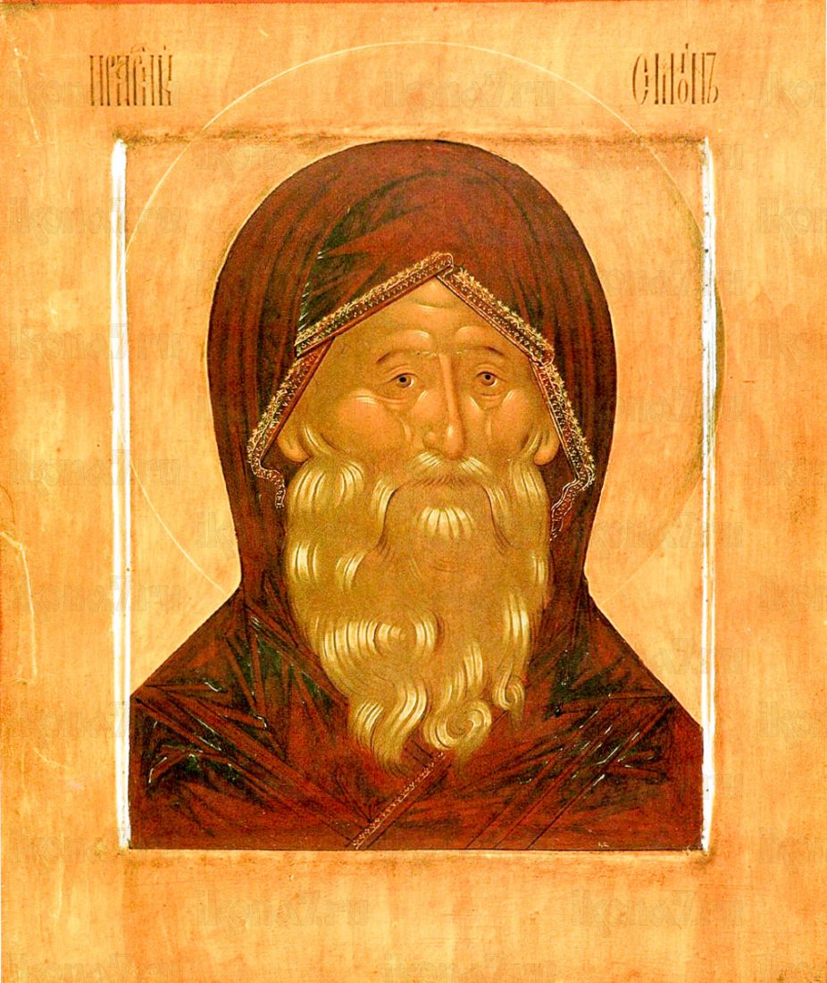 Икона Симеон Богоприимец (копия 16 века)