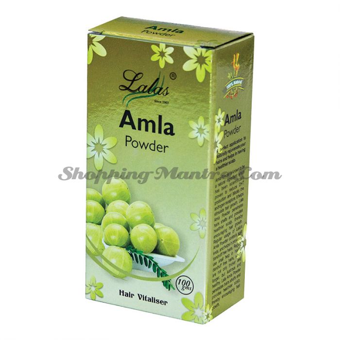 Амла (порошок) лечебная маска и кондиционер для волос Лалас Хербал | Lalas Herbal Amla Hair Powder