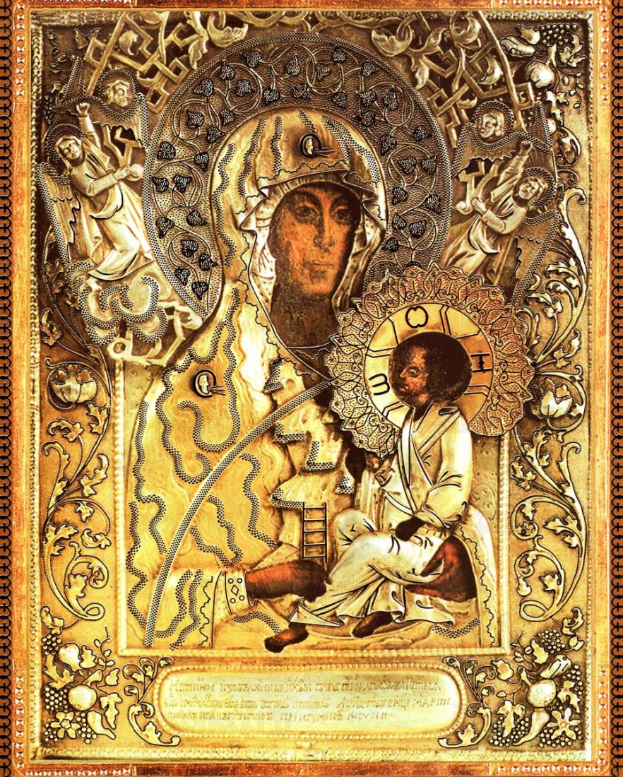 Икона Молченская икона Божией Матери (копия 18 века)