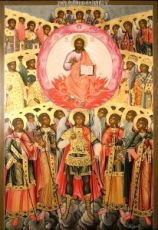 Икона Собор Архангела Михаила (копия старинной)