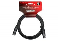 KIRLIN MPC-270 6M BK Микрофонный кабель XLR <-> XLR, 6 м