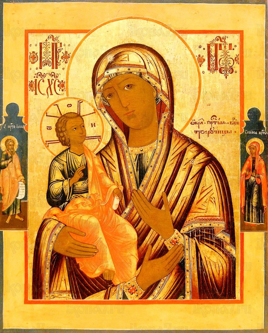 Икона Троеручица (копия старинной)