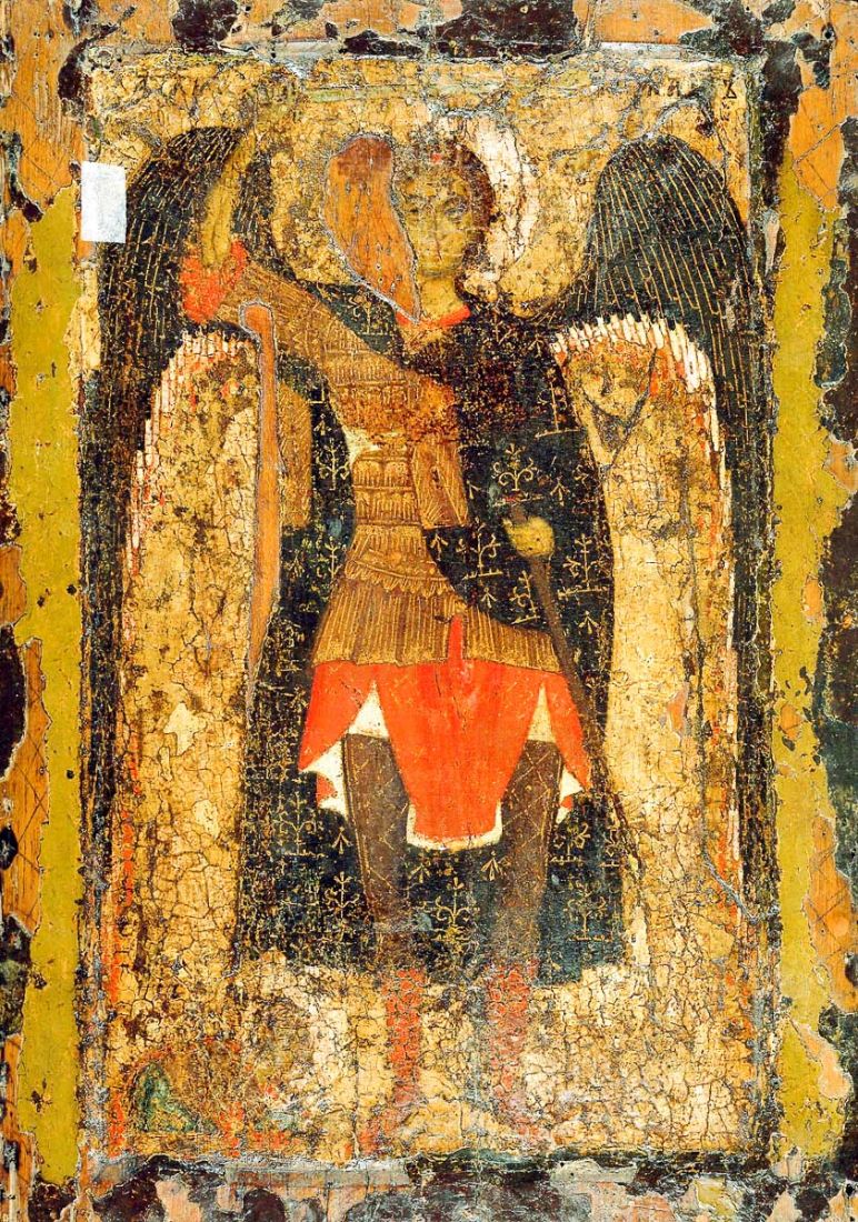 Икона Михаил Архангел (копия 13 века)