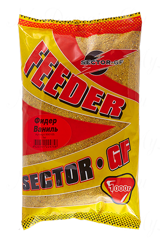 Прикормка GREENFISHING SECTOR-GF Feeder Ваниль, вес 1 кг