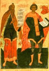 Икона Даниил и Захария (копия 16 века)