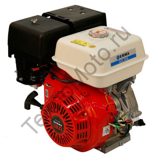 Двигатель Erma Power GX390 D25(13 л. с.) катушка освещения 60Вт, аналог Honda GX390