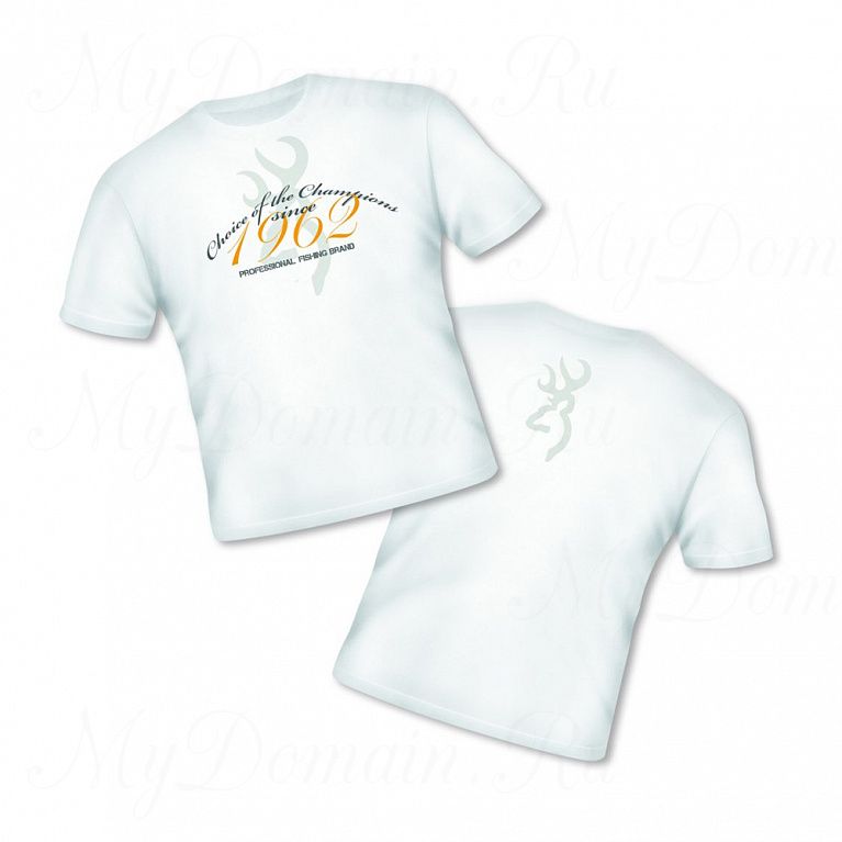 Футболка Browning Т-Shirt Classic белая размер XXL