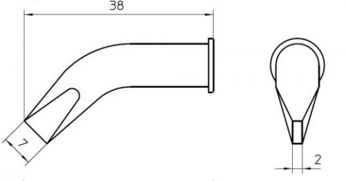 Жало / Наконечник Weller LHT EX