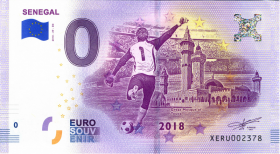 ЧМ по футболу в России 0 евро 2018 г. СЕНЕГАЛ UNC