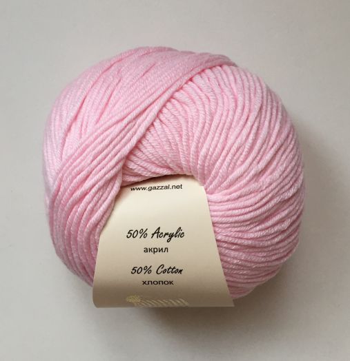 Baby cotton XL (Gazzal) 3411-розовый
