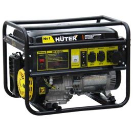 Бензиновый генератор Huter DY 9500 LX - 3 (электростартер)