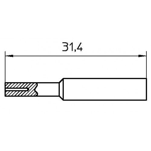 Измерительное жало Weller XNT Messpitze