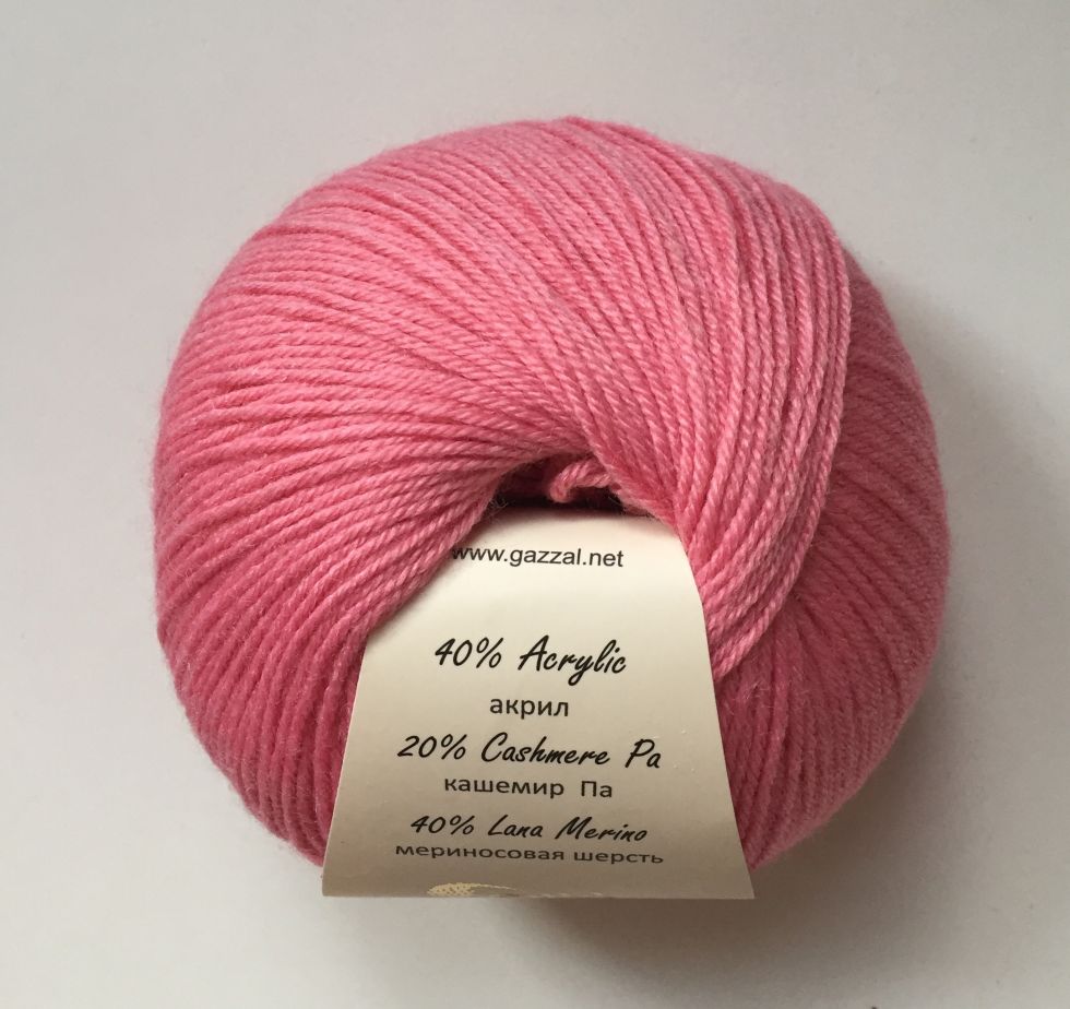 Baby wool (Gazzal) 828-розовый