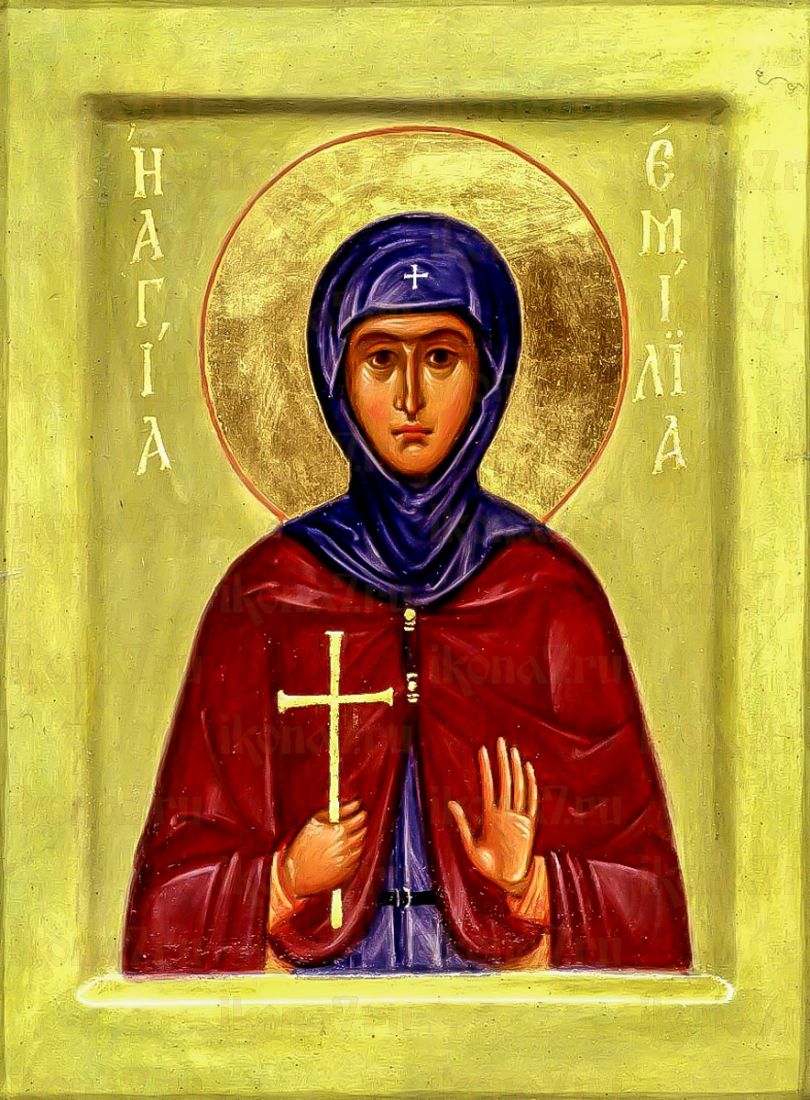 Икона Емилия Кесарийская (копия старинной)