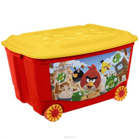 Ящик для игрушек 580х390х335 на колесах