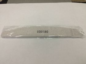 Пилки для геля производство Корея в индивидуальной упаковке абразив 100/180 лодка