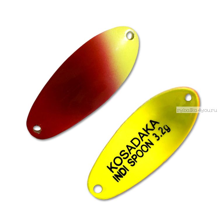 Блесна Kosadaka Trout Police Indi Spoon 3,2гр / 32мм /цвет: D63