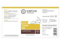 Касторовое масло против запоров Капива Аюрведа | Kapiva Ayurveda Castor Medicated Oil