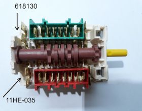 11HЕ-035 Семипозиционный переключатель для нагревательных элементов в духовки и духовочный шкафы «GORENJE»