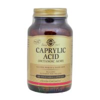 Солгар Каприловая кислота (Caprylic Acid), 100 капсул