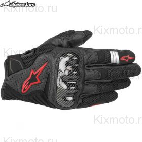 Мотоперчатки Alpinestars SMX 1 Air V2, Черно-красные