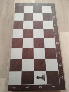 Игра 3 в 1 малая венге (нарды, шахматы, шашки)