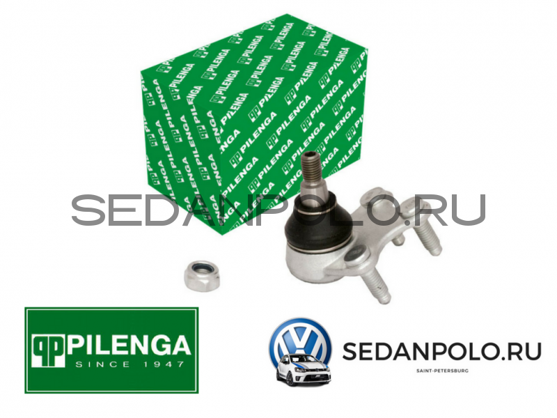 Шаровая опора левая Pilenga для Volkswagen Polo Sedan