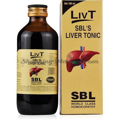Лив-Т гомеопатический тоник для печени SBL Homeopathy | SBL Homeopathy Liv-T Liver Tonic