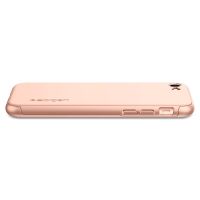 Чехол Spigen Thin Fit 360 для iPhone 8 розовое золото