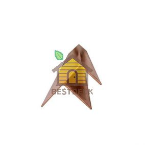 F-образный профиль Шоколад Goodeck для террасной доски 146х23 мм