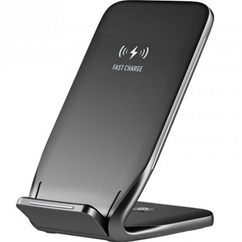 Беспроводное зарядное устройство Rock W3 Fast Wireless Charging Stand чёрное