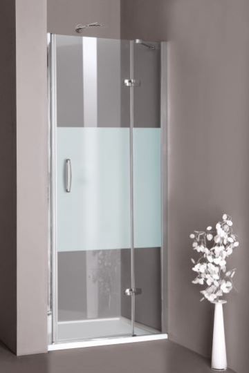 Huppe Aura elegance 2х-секционная раздвижная дверь для углового входа 4013 ФОТО
