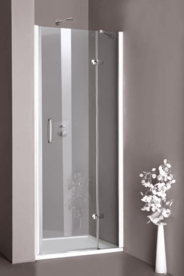 Huppe Aura elegance Раздвижная душевая дверь с неподвижным сегментом и доп. элементом крепление справа 4019 схема 5