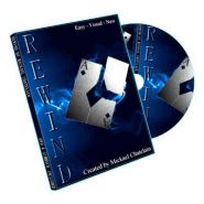 Rewind (Gimmick and DVD, BLUE) by Mickael Chatelain