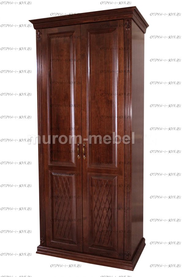 Шкаф 2-дверный Стефани (100х55х220)