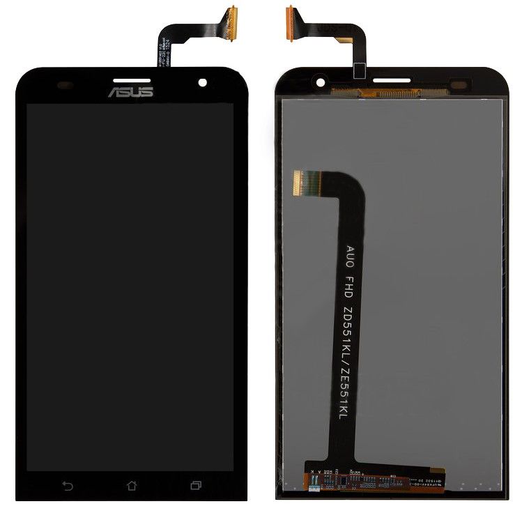 LCD (Дисплей) Asus ZE551KL ZenFone 2 Laser (в сборе с тачскрином) (black) Оригинал