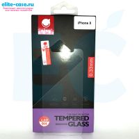 Защитное стекло Ainy GLASS для Apple iPhone X 0.33mm